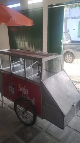 carro de lanche pipoqueira