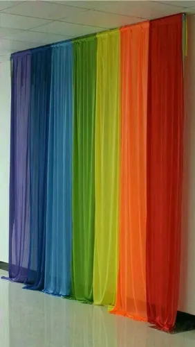 Cortinas de voal 3x3