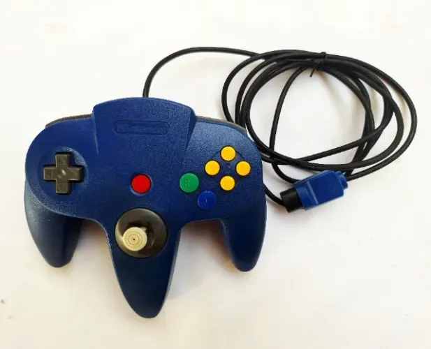 Controle Azul Original Nintendo 64