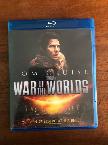 Blu-Ray Guerra dos Mundos. Importado. Com legendas em Português