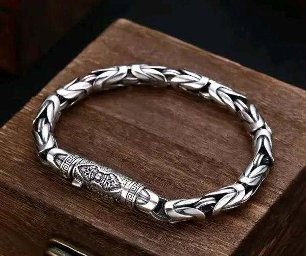 pulseira peruana prata 925 (importada)