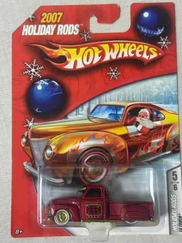 Hot Wheels Holiday Rods La Troca Red