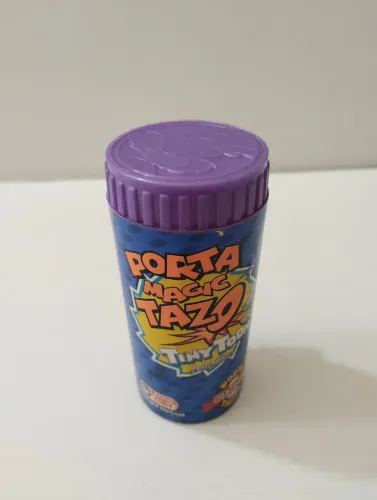 Porta Magic Tazo Elma Chips Roxo Tiny Toon (raríssimo)