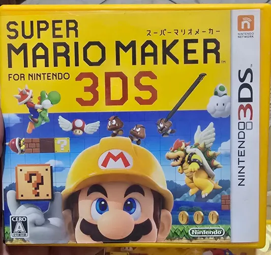 Super Mario Maker para Nintendo 3DS - VERSÃO JP