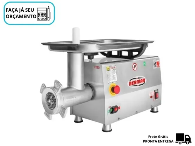 Moedor de Carne Bermar Boca 22 para Açougue