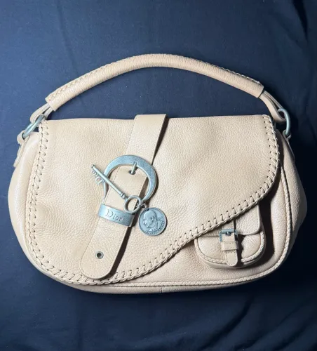 Christian Dior Gaucho Saddle Bag - Excelente Estado! ACEITO TROCA