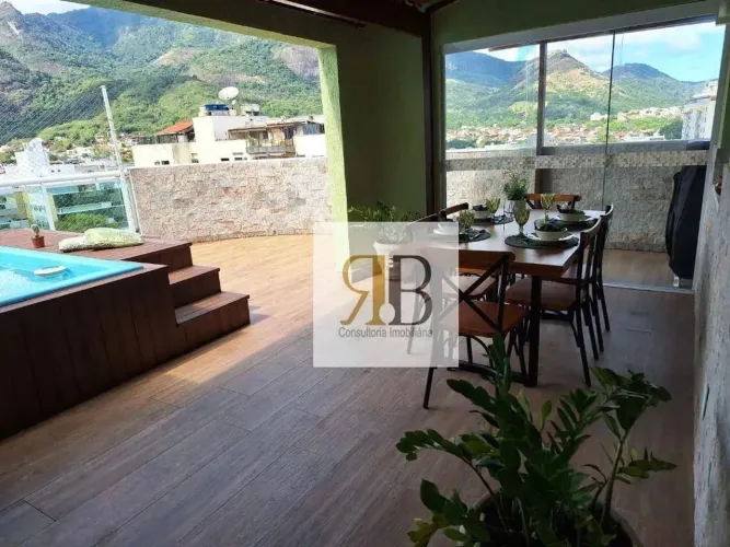 Cobertura com 3 dormitórios à venda, 179 m² por R$ 920.000,00 - Freguesia de Jacarepaguá -