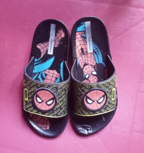 Chinelo Infantil Homem Aranha para Meninos