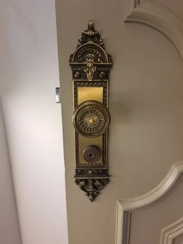 Fechadura / Maçaneta Bronze / Latão Vintage / Antiga