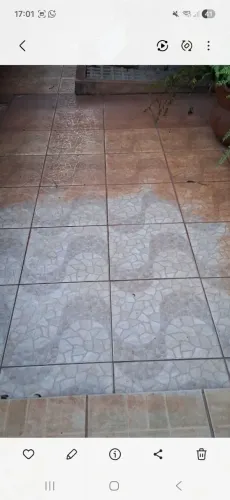 limpezas de pisos e calçada