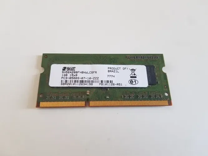memória ram 1gb