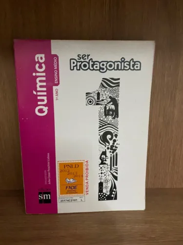 Livro Ser Protagonista Química - Ensino Médio - Julio Cezar (Usado)