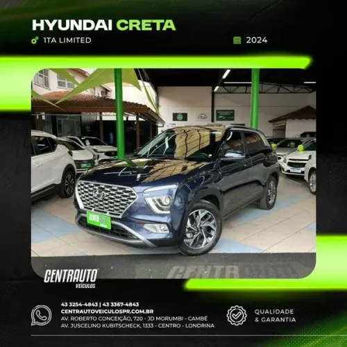 Hyundai Creta Limited 1.0 TB 12V Flex AUT 2024