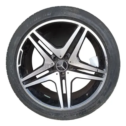 Roda Pneu Meia Vida Mercedes Gla200 1.6 Amg 2014 245 45 Zr20 Prata