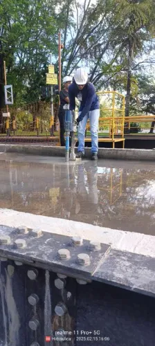 Só furos em vigas e Lajes SOS hidráulica e manutenções 