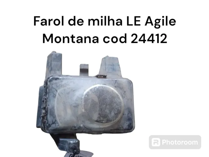 Farol De Milha Lado Esquerdo Chevrolet Agile Montana 24412