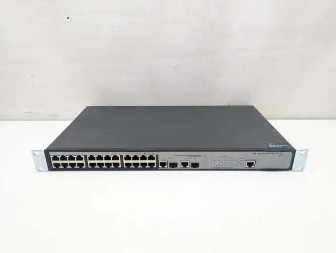 Switch Hp 24 Portas 10/100 e 2 10/100/100 1910-24-PoE JG539A