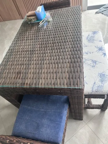 Mesa jantar 6 lug linda  cabe em qq espaço