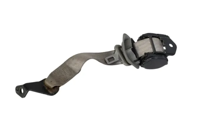 Cinto traseiro esquerdo retrátil 3 pontos cinza VW Gol Parati G3 2000 a 2005