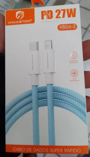 CABO CARREGADOR IPHONE TODOS OS MODELOS