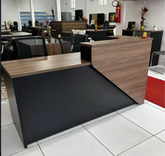 BALCAO DE ATENDIMENTO MADRI - MOVEIS PARA ESCRITORIO 