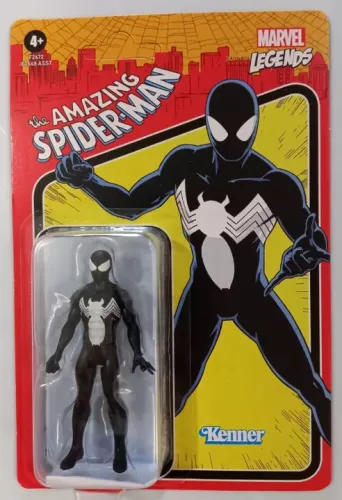 Action Figures Symbiote Spider-Man, Marvel Legends Retro