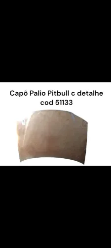 Capô Palio Pitbull c/ detalhe - Cód 51133