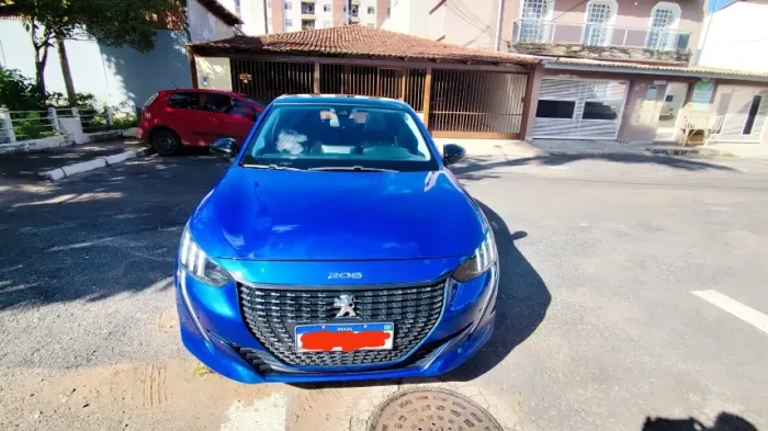 Peugeot 208 Griffe azul 2021 Venda 77 mil