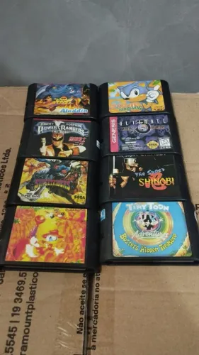Jogos para mega driver não originais