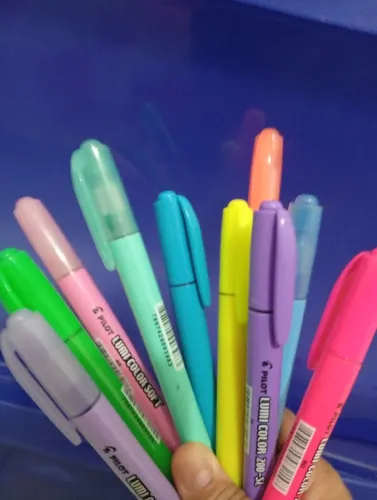  Marca Texto Pilot, o básico que funciona com estilo e qualidade