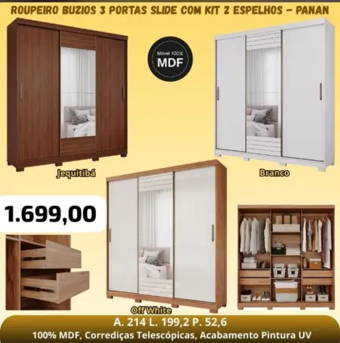 Guarda Roupas A partir