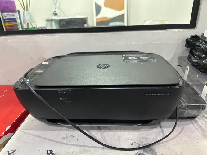 Impressora color HP tank wireless 416 - Travando papel
