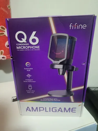 Microfone fifine (novo)