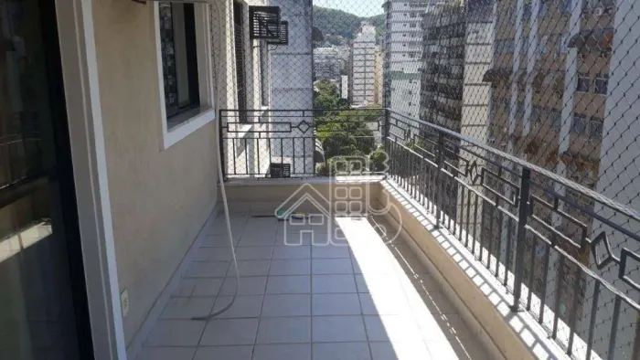 Apartamento com 3 quartos para alugar, 120 m² por R$ 7.417/mês - Icaraí - Niterói/RJ