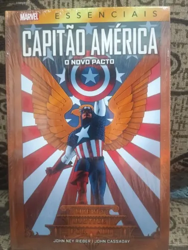 Hq Capitão América: O Novo Pacto (Marvel Essencial) (lacrada)