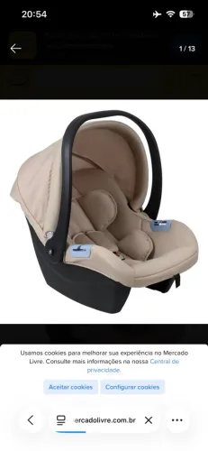 Vende-se bebê conforto burigoto 