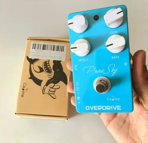 Pedal Caline Pure Sky Overdrive CP-12 - Ótimo Estado (Uso em Igreja)