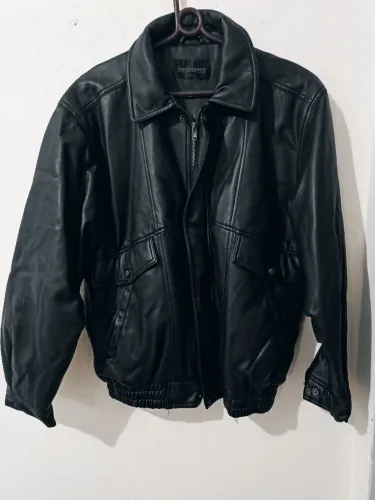 Jaqueta Masculina Vintage Couro Japão Nagoya