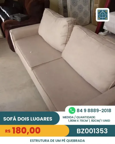 SOFÁ DOIS LUGARES