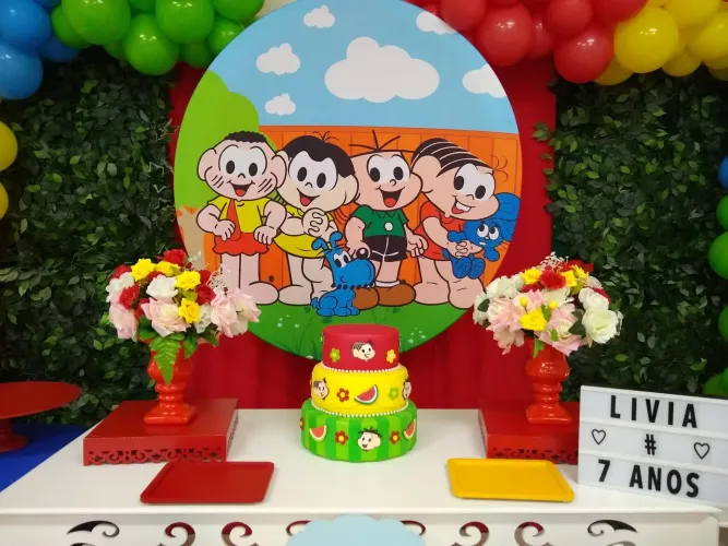 Decoração de festa em mdf