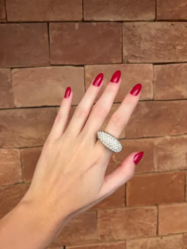 Lote de 6 anéis de bijuterias de alta qualidade, também vendemos separados