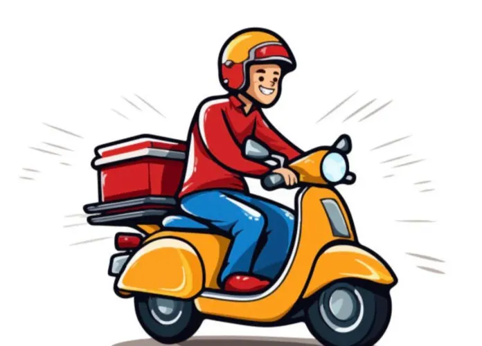 Vaga pra entregar de moto