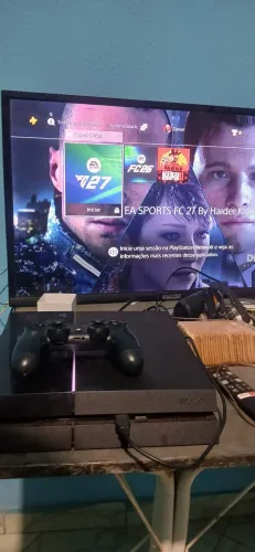 Vende se uma play 4 e uma TV de 32 polegada no valor de 1,700.00