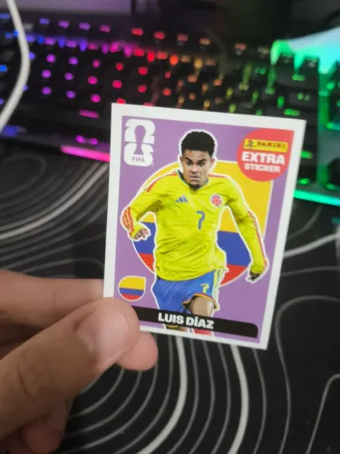 Cromo copa do mundo 2026 Luis diaz regular