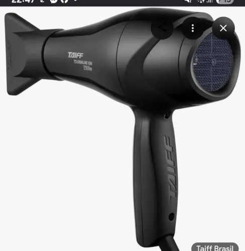 Secador de Cabelo Taiff Tourmaline Ion 2100W 127V