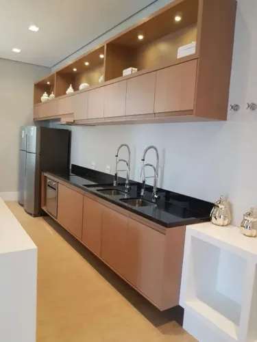 Condomínio Brasiliano na Vila Cordeiro, apartamento de 37m² com 1 dormitório (1 suíte) e 1