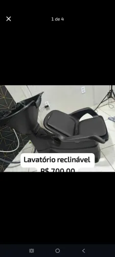 Lavatório reclinável