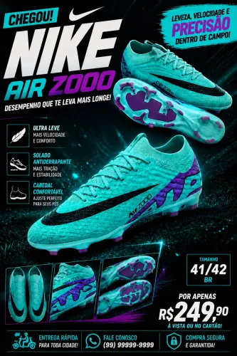 CHUTEIRA NIKE AIR Z000 41/42