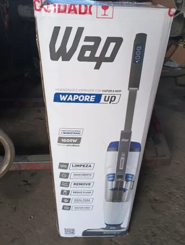 Higienizador e aspirador com vapor e Mop Wapore Up