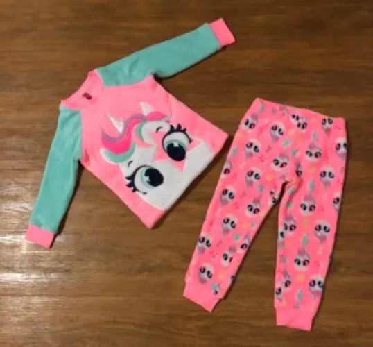 Pijama infantil Puket soft menina 4 anos 